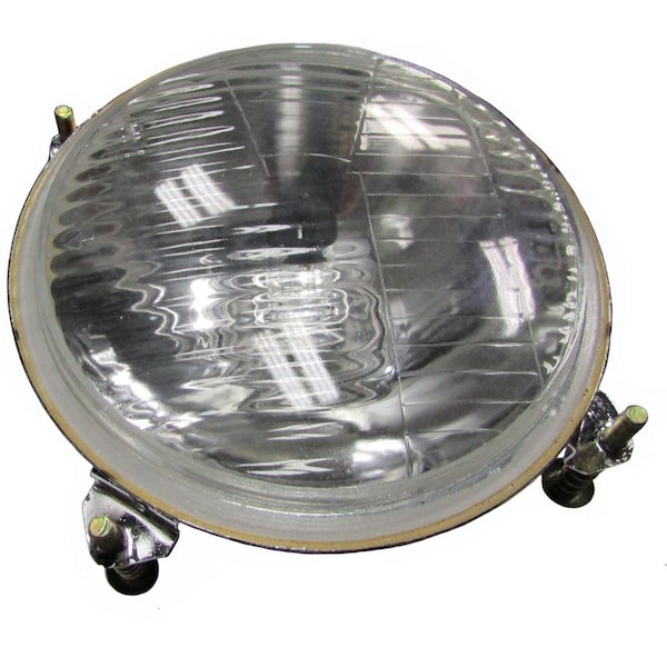 Aftermarket 12V RH Round Headlight Fits Massey Ferguson 265 175 135 165 250 290 275 240 230 1672768M91 - main